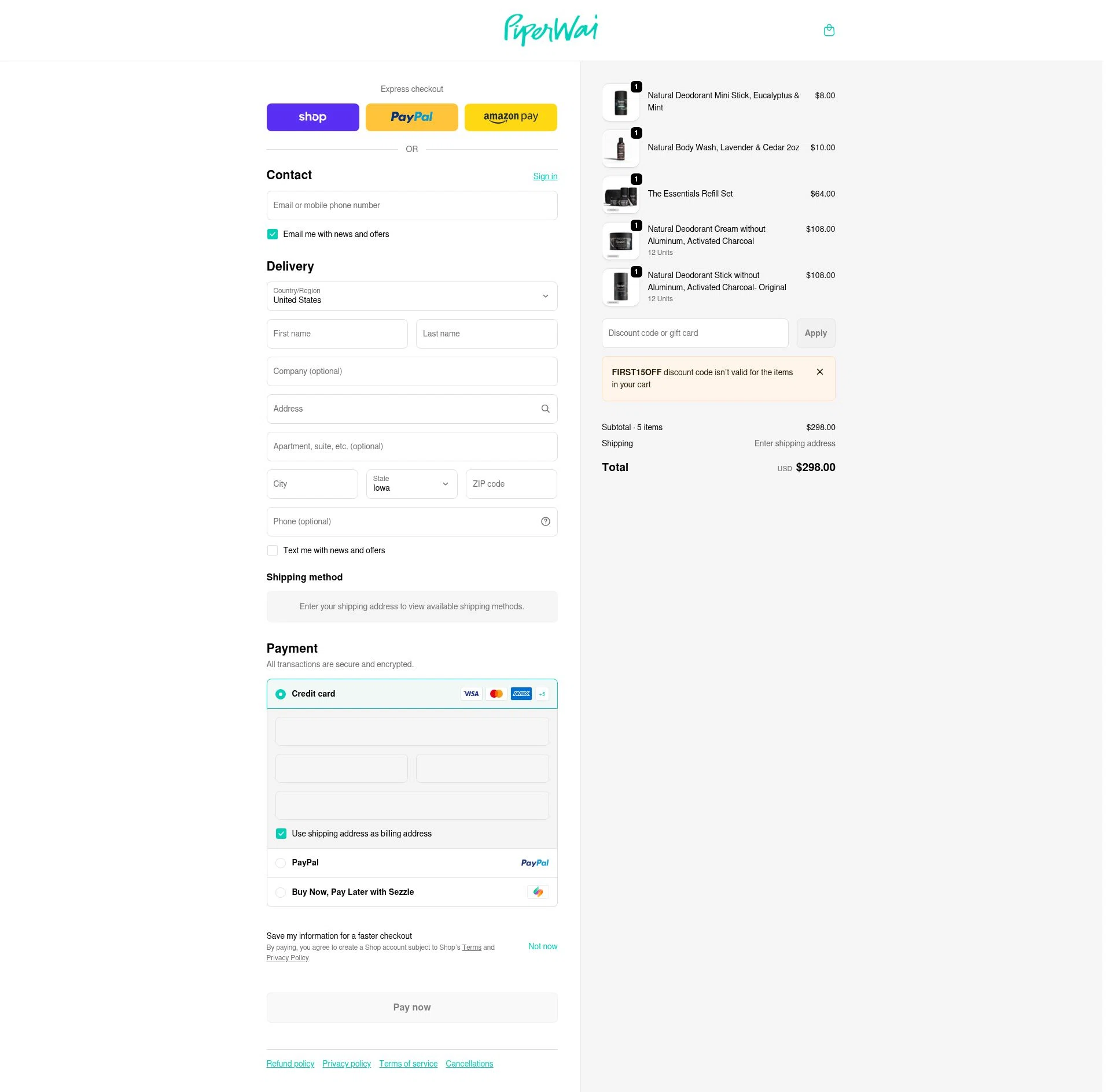 PiperWai Promo Codes - 15% Off (1 Verified) Jun 2026
