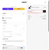 PIRATE WORLDWIDE coupon verification screenshot