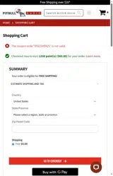 DISCOVER25 coupon verification screenshot