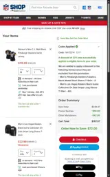 NATED14 coupon verification screenshot