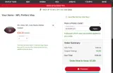 SAS10NFLEU coupon verification screenshot
