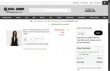 Pittsburgh Penguins Shop coupon verification screenshot