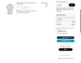Pittsburgh Penguins Shop coupon verification screenshot
