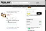 Pittsburgh Penguins Shop coupon verification screenshot