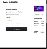 WELCOME10 coupon verification screenshot