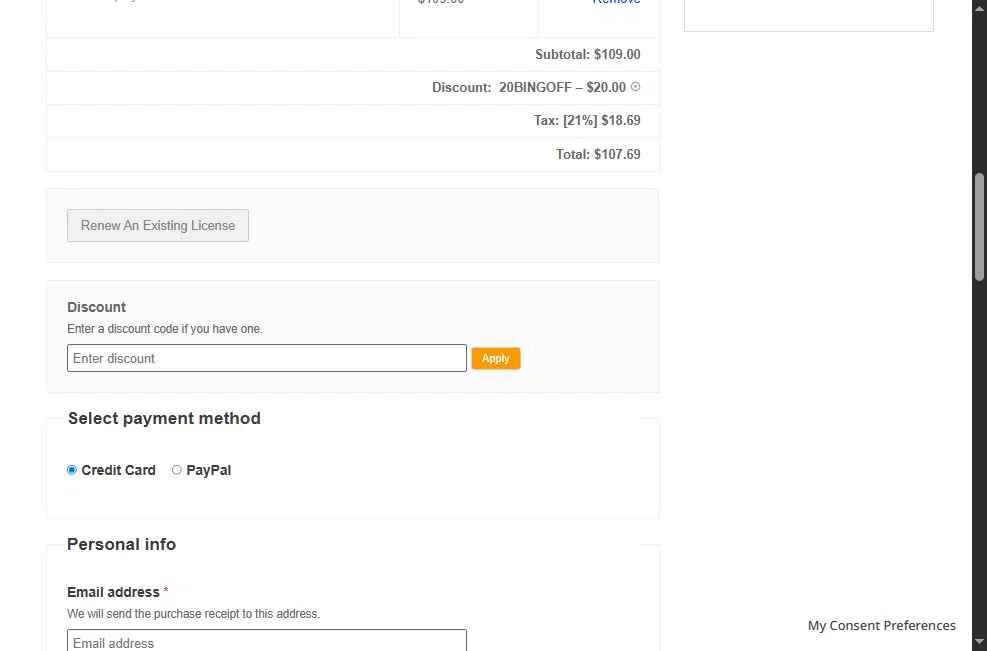Pixel Your Site checkout page showing Pixel Your Site coupon code box | Screenshot taken by SimplyCodes community member on Oct 30, 2025