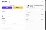 PIZELLO coupon verification screenshot