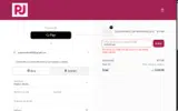 PJ Wine coupon verification screenshot