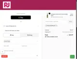 PJ Wine coupon verification screenshot