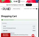 KHADIJAH123 coupon verification screenshot