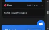PlainProxies coupon verification screenshot