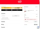 Planet Bike coupon verification screenshot