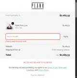 FLASH30 coupon verification screenshot