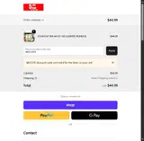 MOCO15 coupon verification screenshot