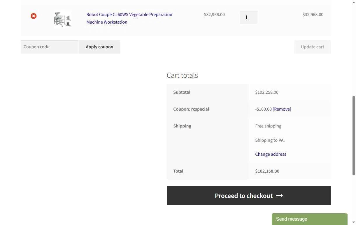 Plant Based Pros checkout page showing Plant Based Pros coupon code box | Screenshot taken by SimplyCodes community member on Jan 31, 2026
