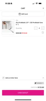 20SADIE coupon verification screenshot