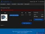 Playstation coupon verification screenshot