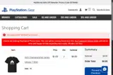 Playstation coupon verification screenshot