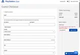 Playstation coupon verification screenshot