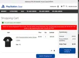 Playstation coupon verification screenshot