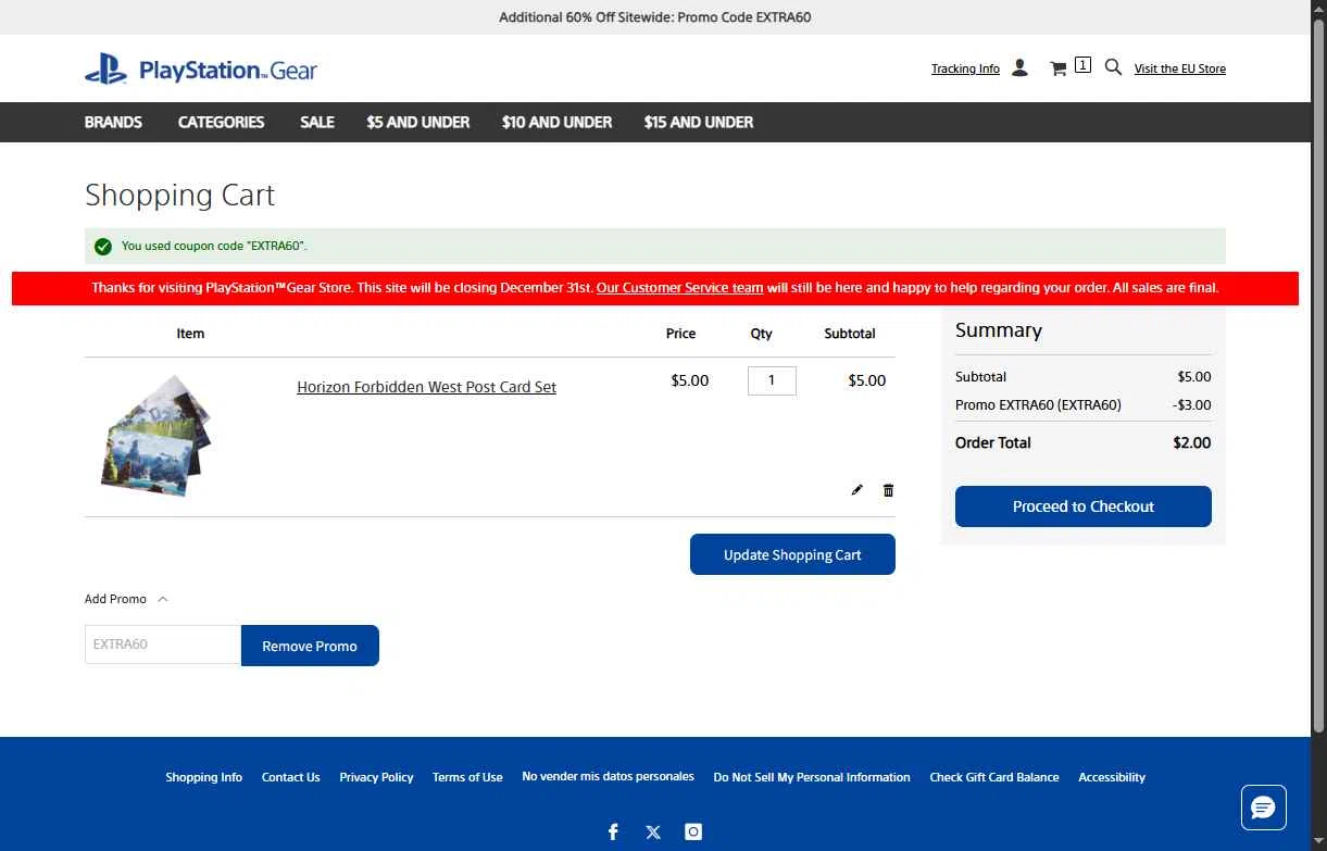 Playstation checkout page showing Playstation discount code box | Screenshot taken by SimplyCodes community member on Dec 16, 2025