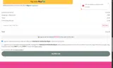 Pleated an Online Boutique coupon verification screenshot