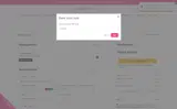 Pleated an Online Boutique coupon verification screenshot