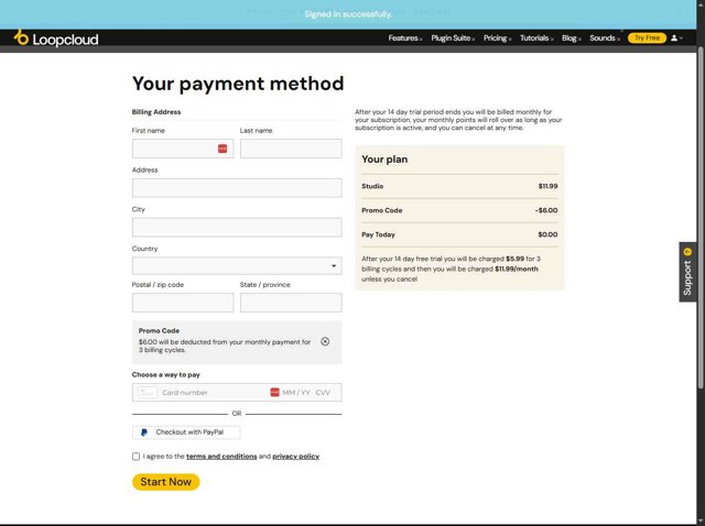 Plugin Boutique checkout page showing Plugin Boutique coupon code box | Screenshot taken by SimplyCodes community member on Aug 15, 2025