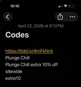 extra10 coupon verification screenshot