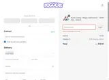 REESEGOATED coupon verification screenshot