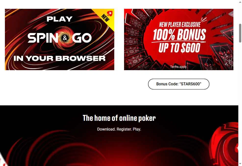 PokerStars Casino checkout page showing PokerStars Casino promo code box | Screenshot taken by SimplyCodes community member on Aug 7, 2025