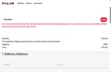 POLAR25 coupon verification screenshot