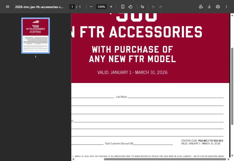 Polaris checkout page showing Polaris promo code box | Screenshot taken by SimplyCodes community member on Jan 14, 2026