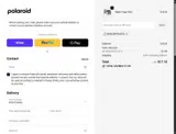 Polaroid coupon verification screenshot