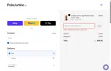 Pole Junkie coupon verification screenshot