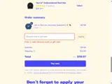 SPOOKY100 coupon verification screenshot