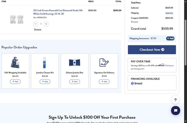 Pompeii3 checkout page showing Pompeii3 promo code box | Screenshot taken by SimplyCodes community member on Aug 29, 2025