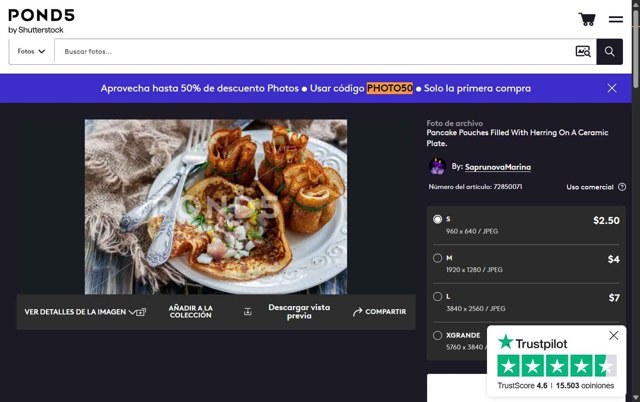 Pond5 checkout page showing Pond5 promo code box | Screenshot taken by SimplyCodes community member on Sep 5, 2025