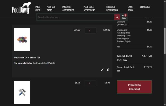 PoolDawg.com checkout page showing PoolDawg.com discount code box | Screenshot taken by SimplyCodes community member on Jul 16, 2025