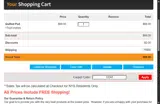 COVI coupon verification screenshot