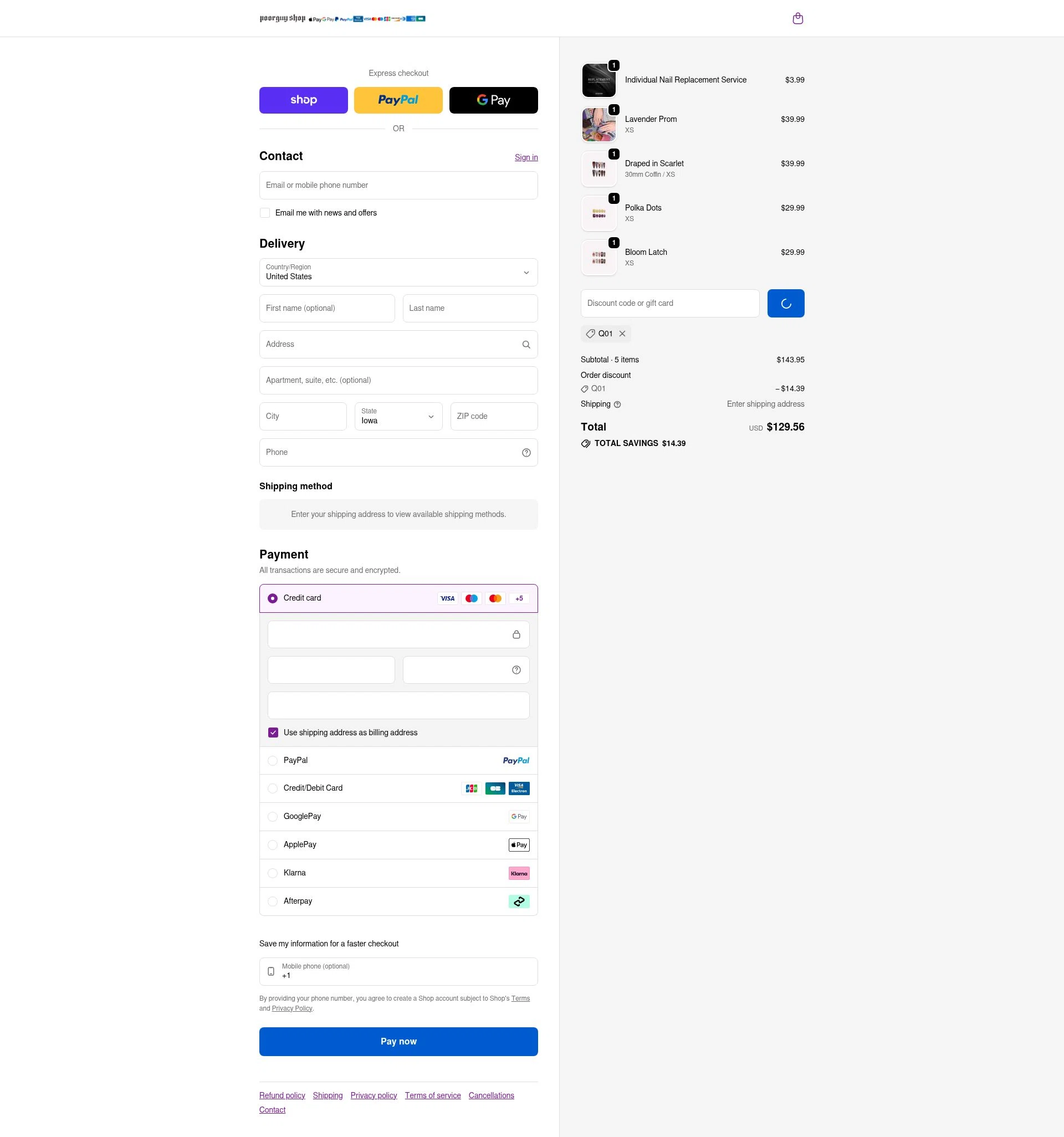 Poor Guy Shop checkout page showing Poor Guy Shop promo code box | Screenshot taken by SimplyCodes community member on Jan 9, 2026