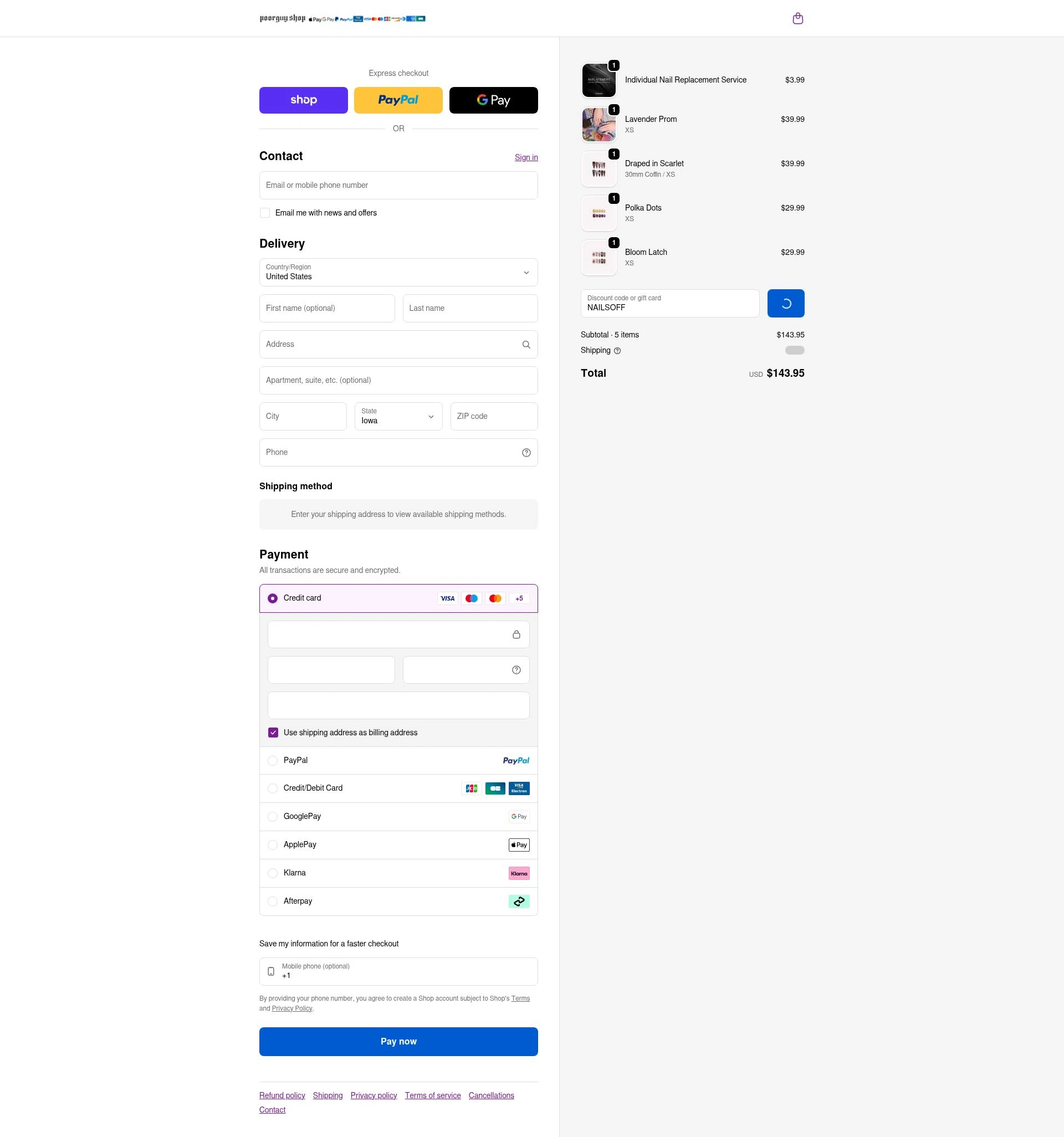 Poor Guy Shop checkout page showing Poor Guy Shop promo code box | Screenshot taken by SimplyCodes community member on Jan 9, 2026