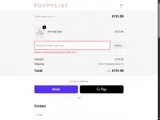 POPPY30 coupon verification screenshot