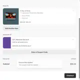 Popsa US coupon verification screenshot