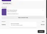 Popsa US coupon verification screenshot