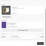 50MAR coupon verification screenshot