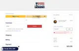 Veteran25 coupon verification screenshot