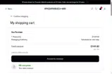 Porsche Design coupon verification screenshot