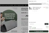 Portable Infrared Sauna coupon verification screenshot