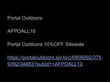 Portal Outdoor coupon verification screenshot